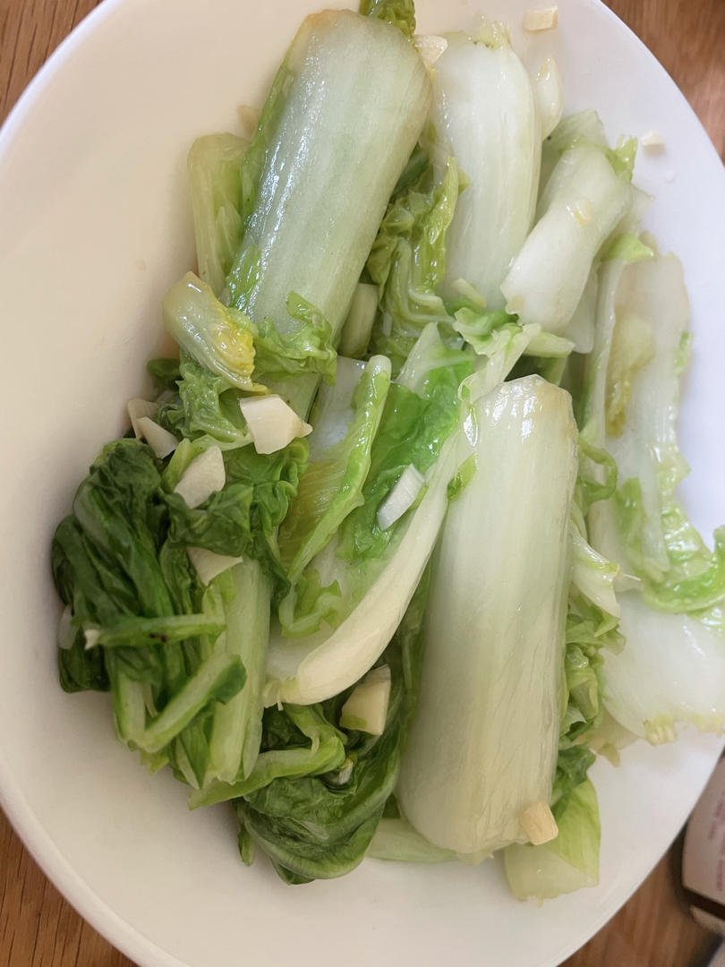 香蒜炒快菜