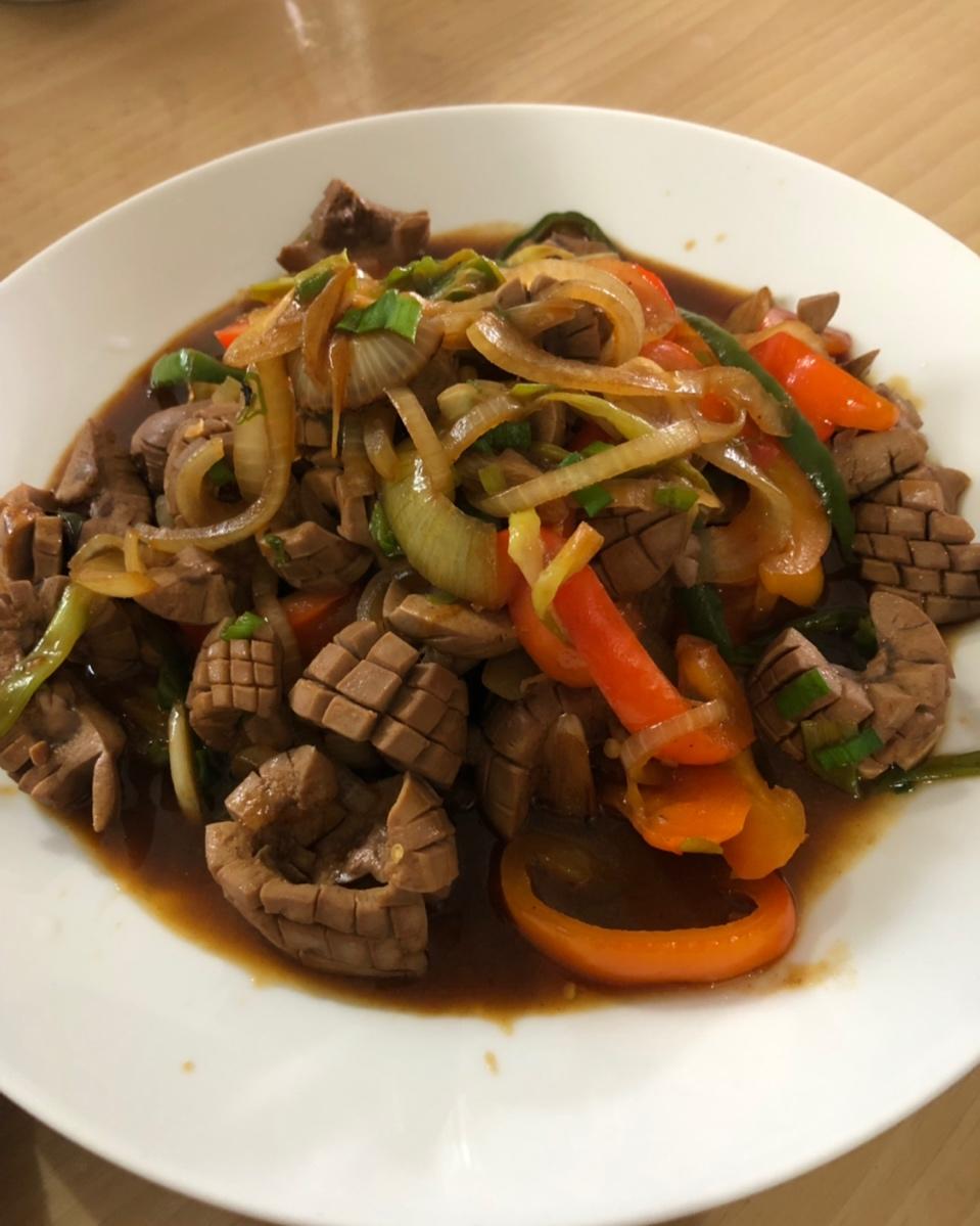 爆炒腰花