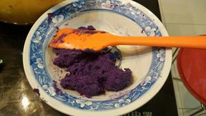 酸奶紫薯球的做法 步骤2