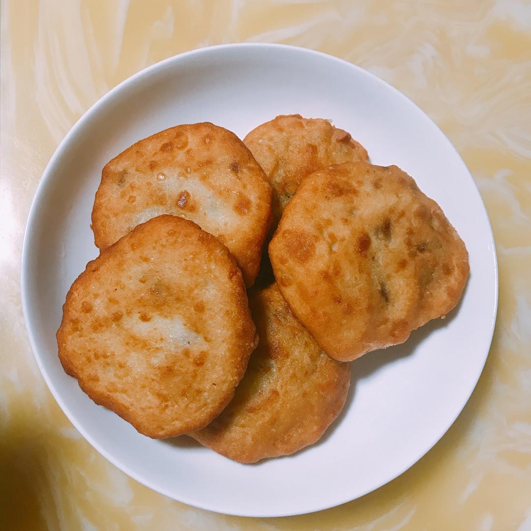 东北油炸糕（糯米粉豆沙馅儿）不翻车很简单