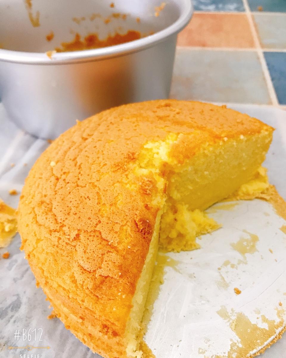 6寸香浓海绵蛋糕