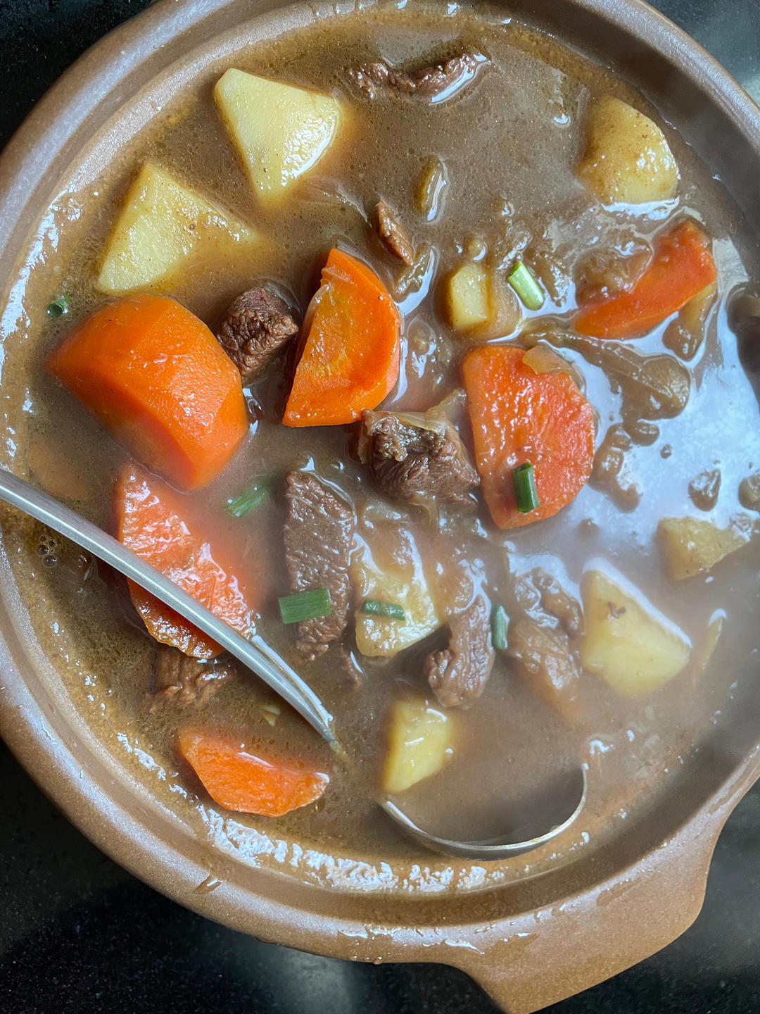 沙沙土豆胡萝卜炖牛肉