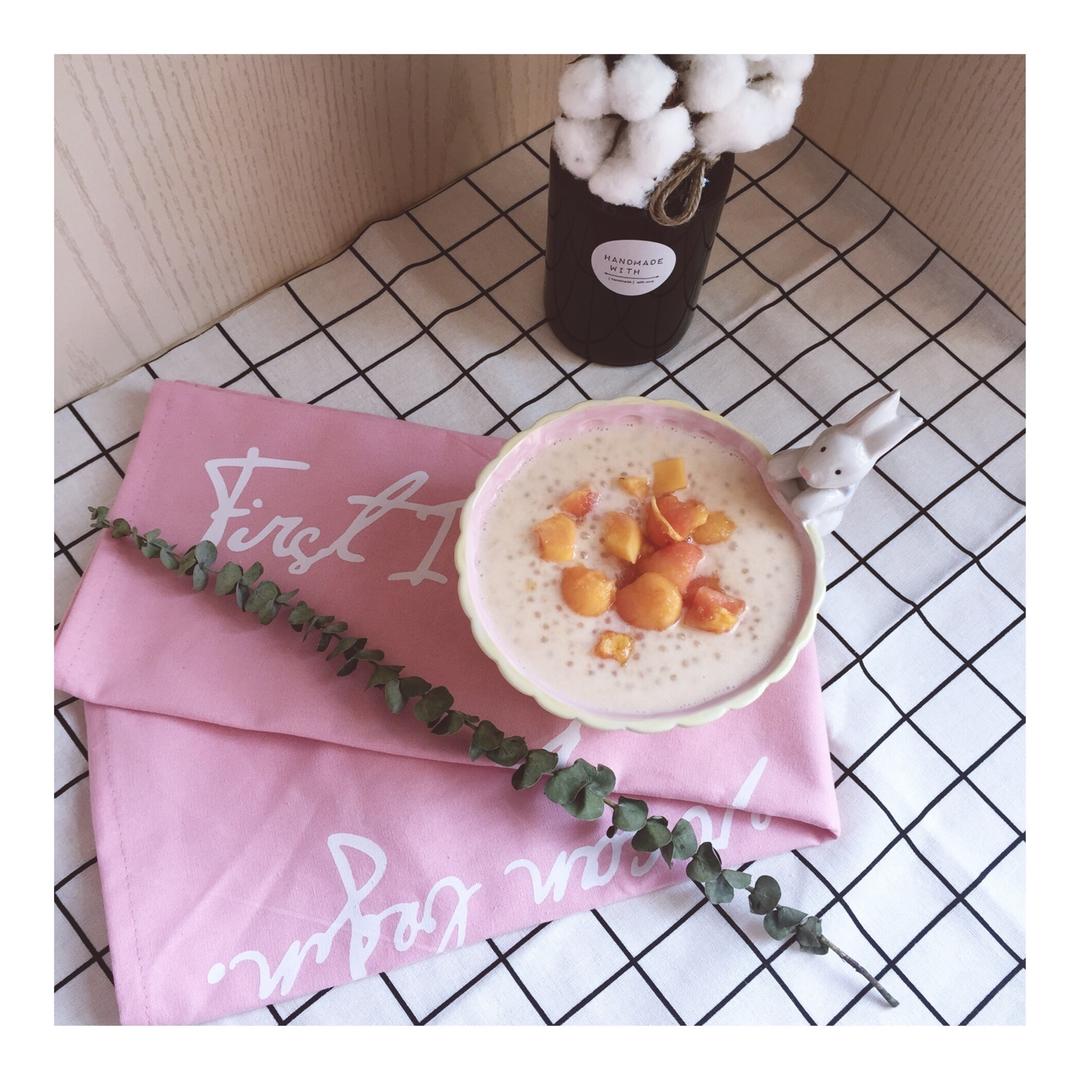 木瓜椰汁西米露