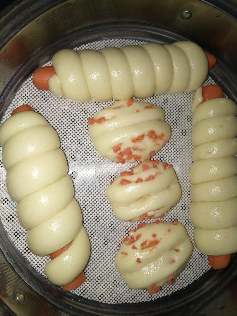 火腿馒头卷