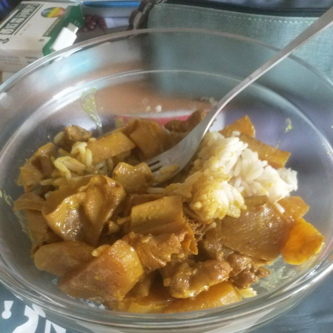 猪肉炒土豆咖喱版