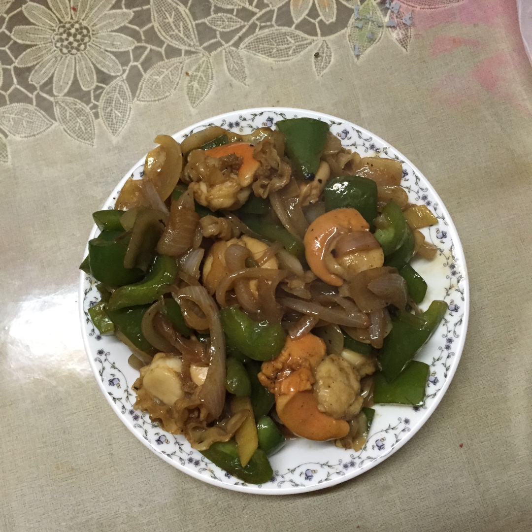 爆炒扇贝（超简洁）