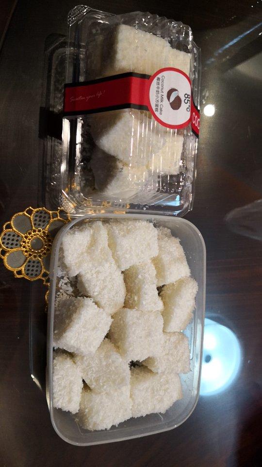 完胜85度C牛奶椰丝小方