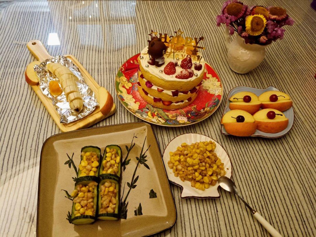 翠竹报春——虾仁炒玉米粒