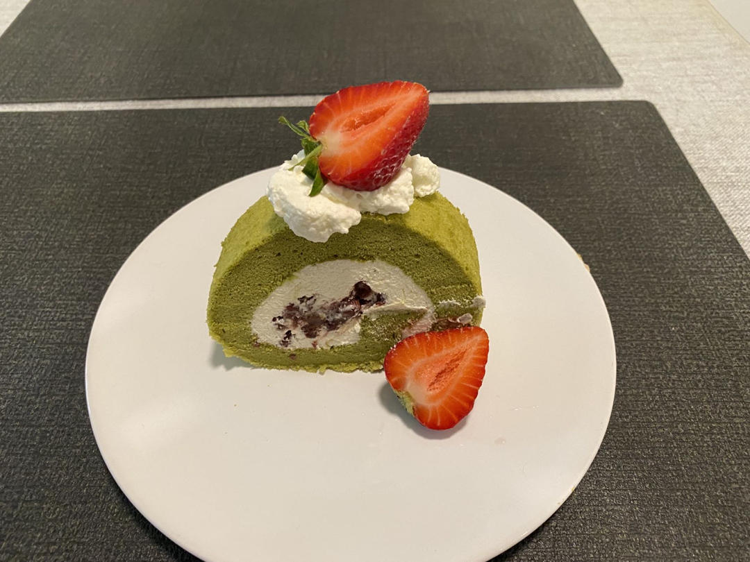 烫面抹茶蛋糕卷（卷不易裂）
