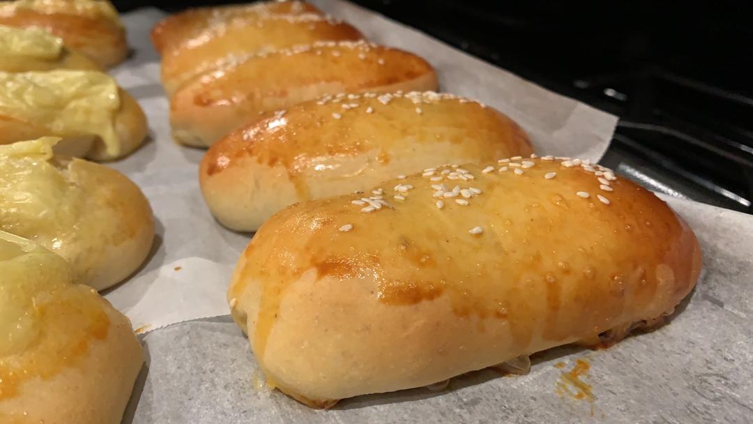 奶黄面包条（汤种法）