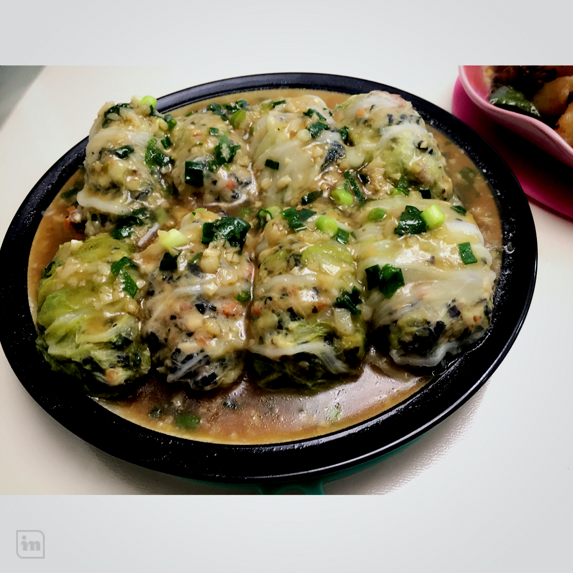 肉酿白菜卷