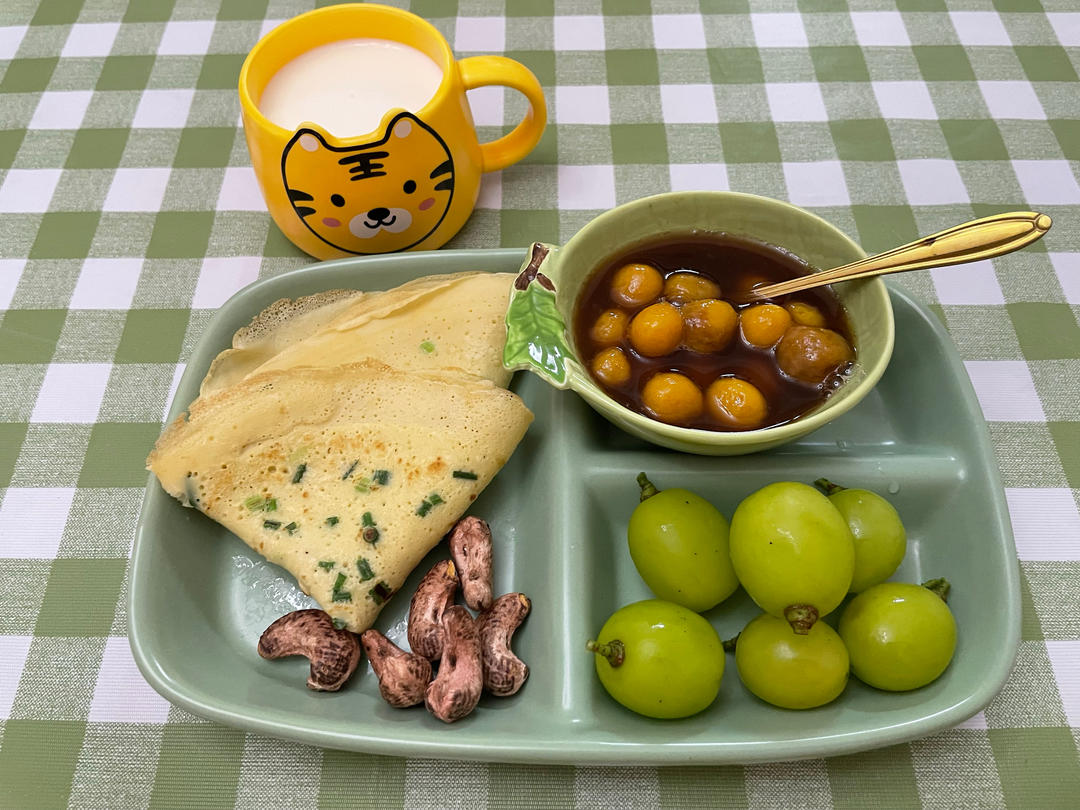 老母亲版小学生早餐 （升级为初中生早餐啦）