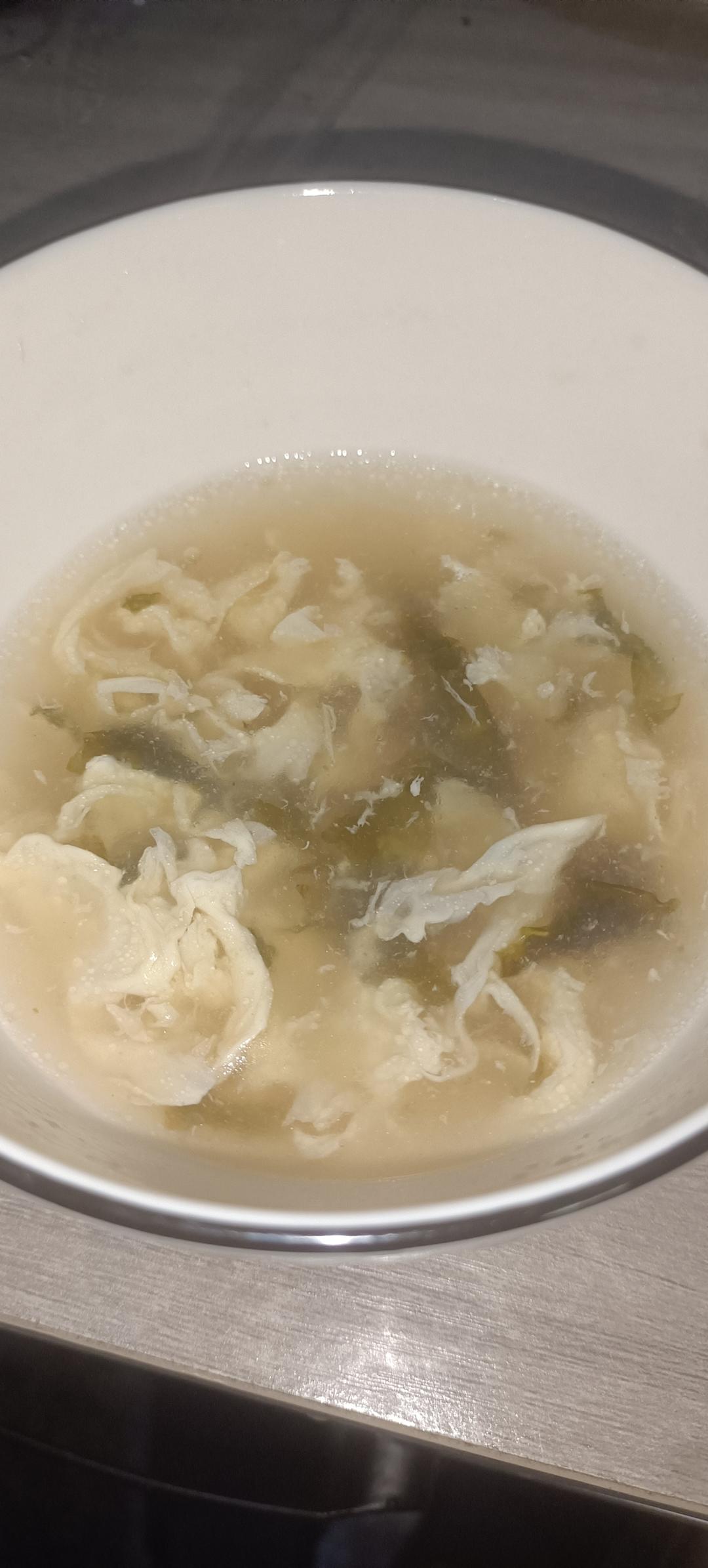 最鲜美好喝的「紫菜蛋花汤」