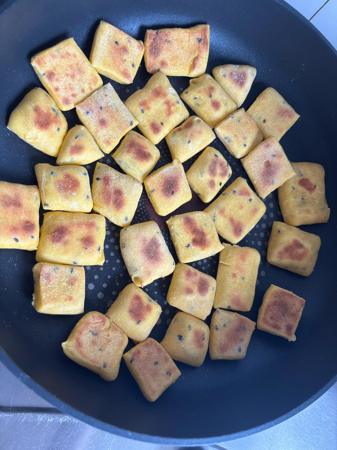 无水南瓜巧果（烙制）
