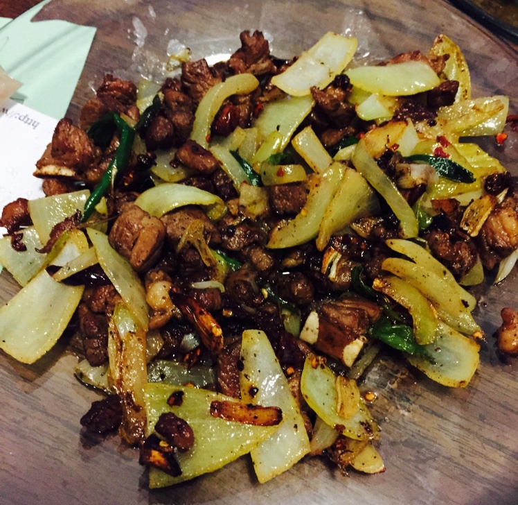 孜然羊肉粒