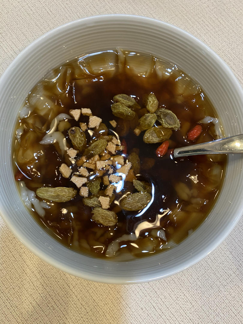 超好吃的红糖冰粉