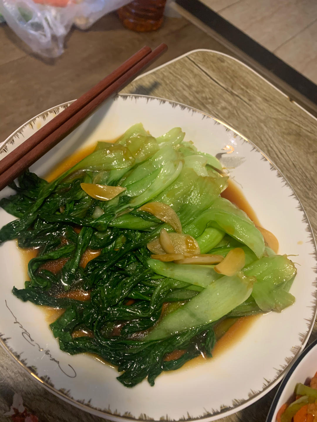 蚝油油菜