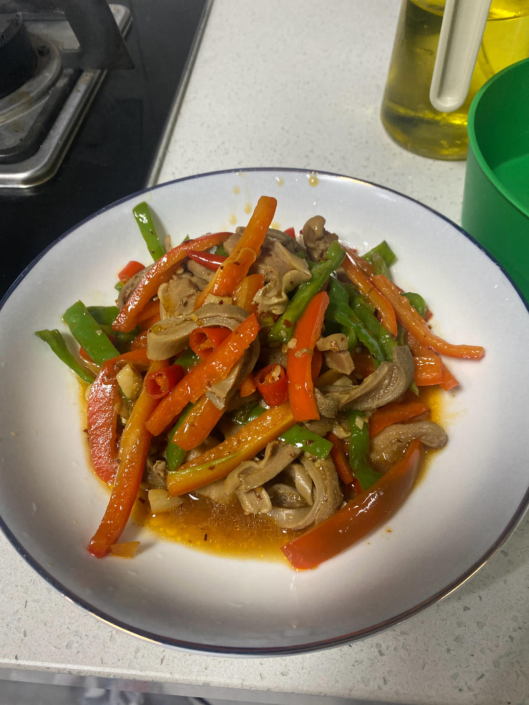 炒猪肚丝