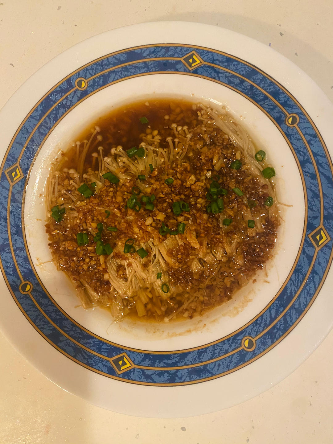 蒜蓉蒸金针菇