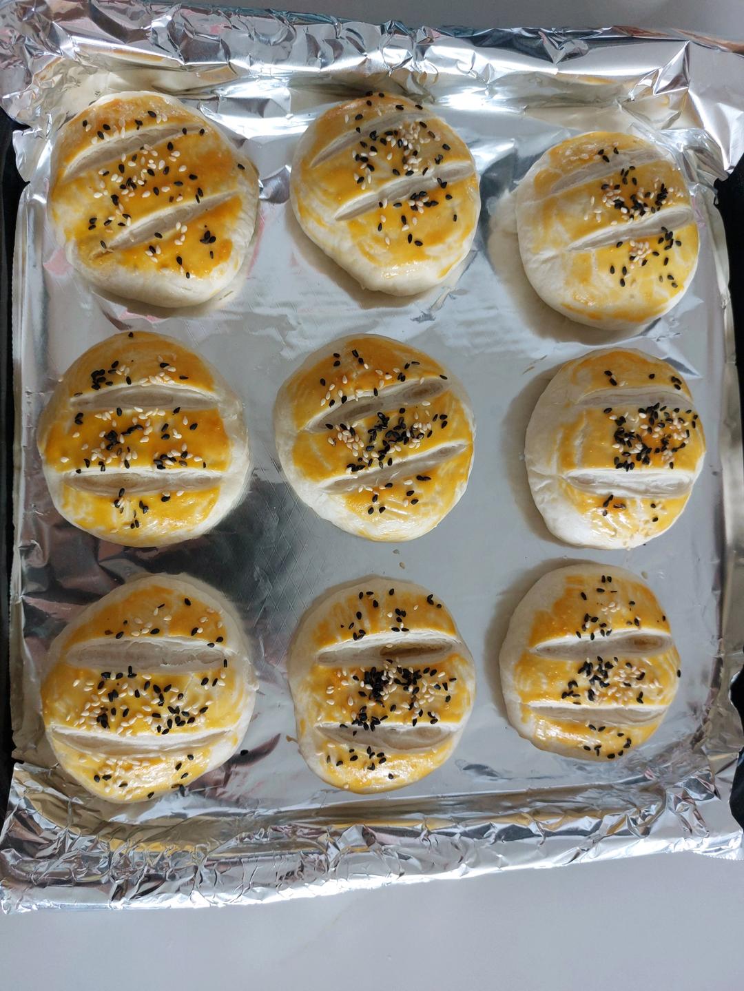 红豆酥饼｜这样做超酥脆‼️好吃到掉渣