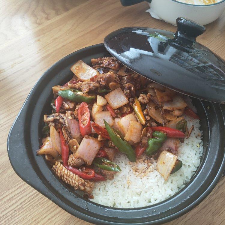 不烧焦完美出锅的煲仔饭
