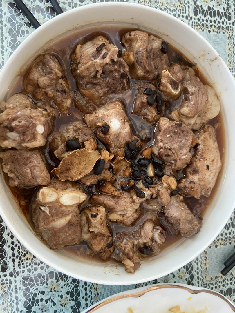 豆豉蒸排骨