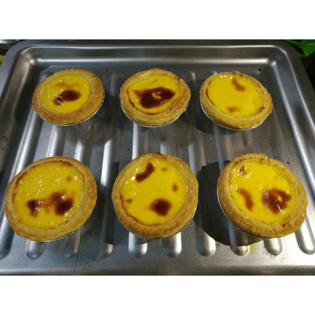 0负担无奶油蛋挞