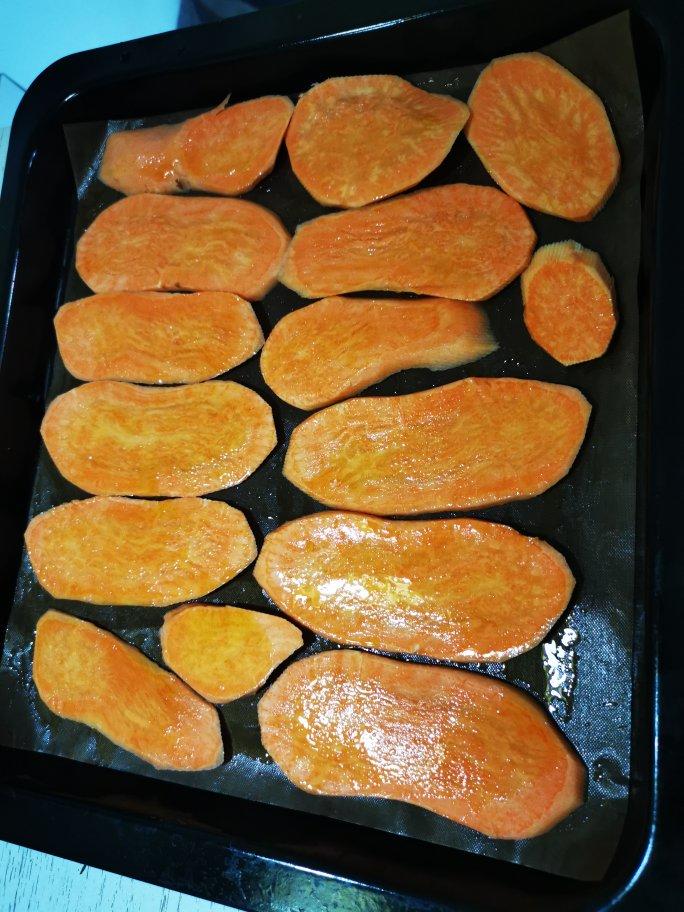 烤红薯片（烤箱）