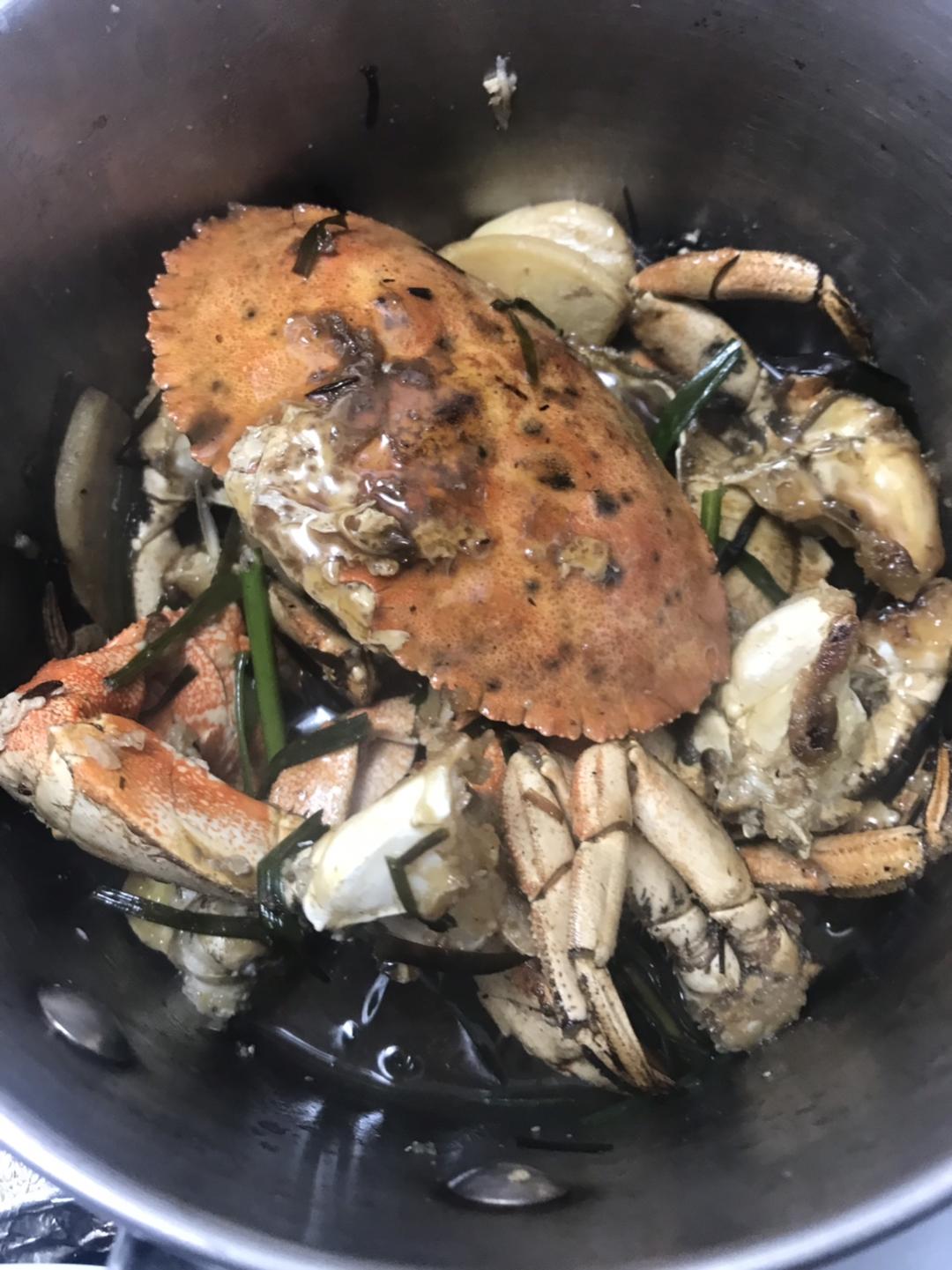 姜葱蟹 少油版