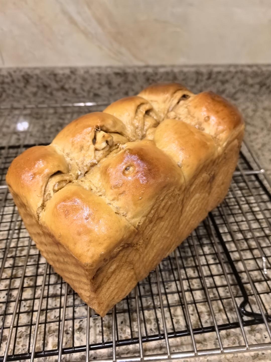 红糖核桃吐司🍞｜养生又美味｜趁热吃超级香❗️