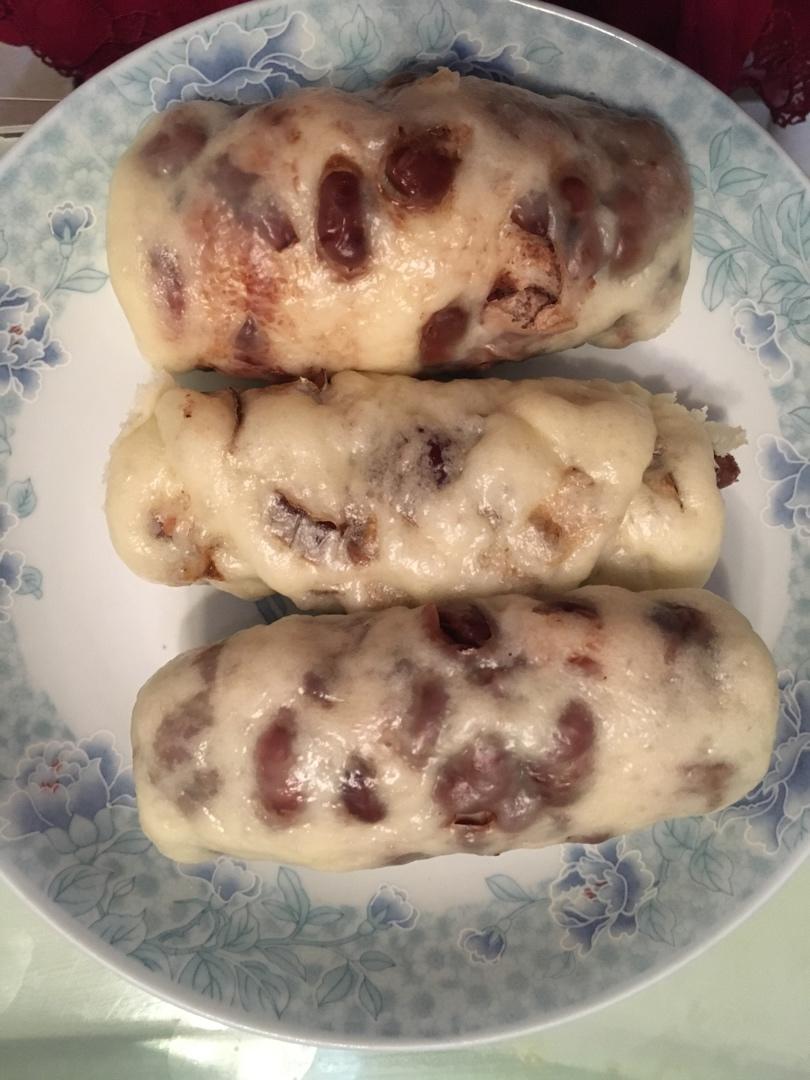 南瓜红豆卷