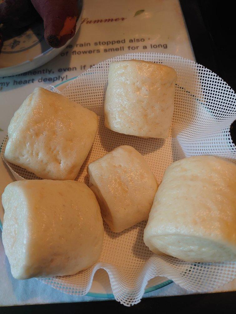 绵软牛奶馒头