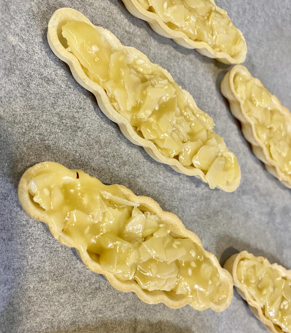 焦糖杏仁糯米船