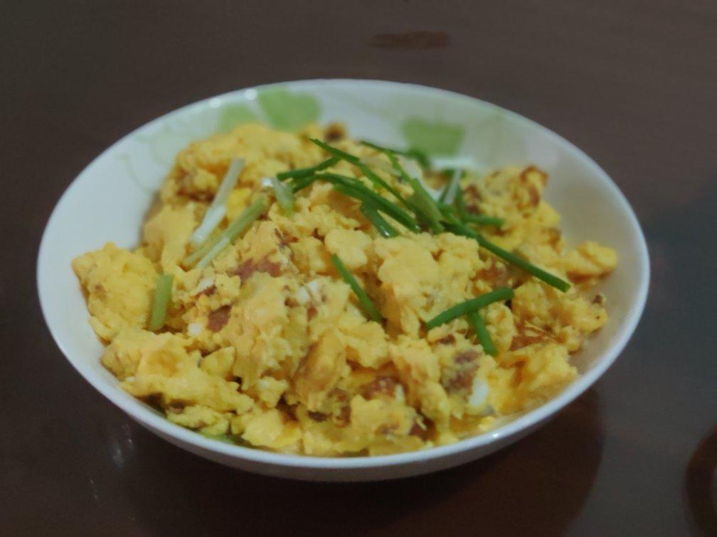 牛奶炒蛋
