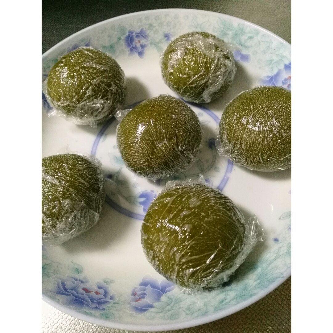 抹茶青团