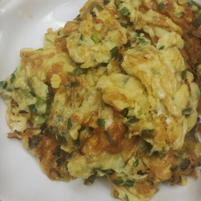 小葱煎蛋