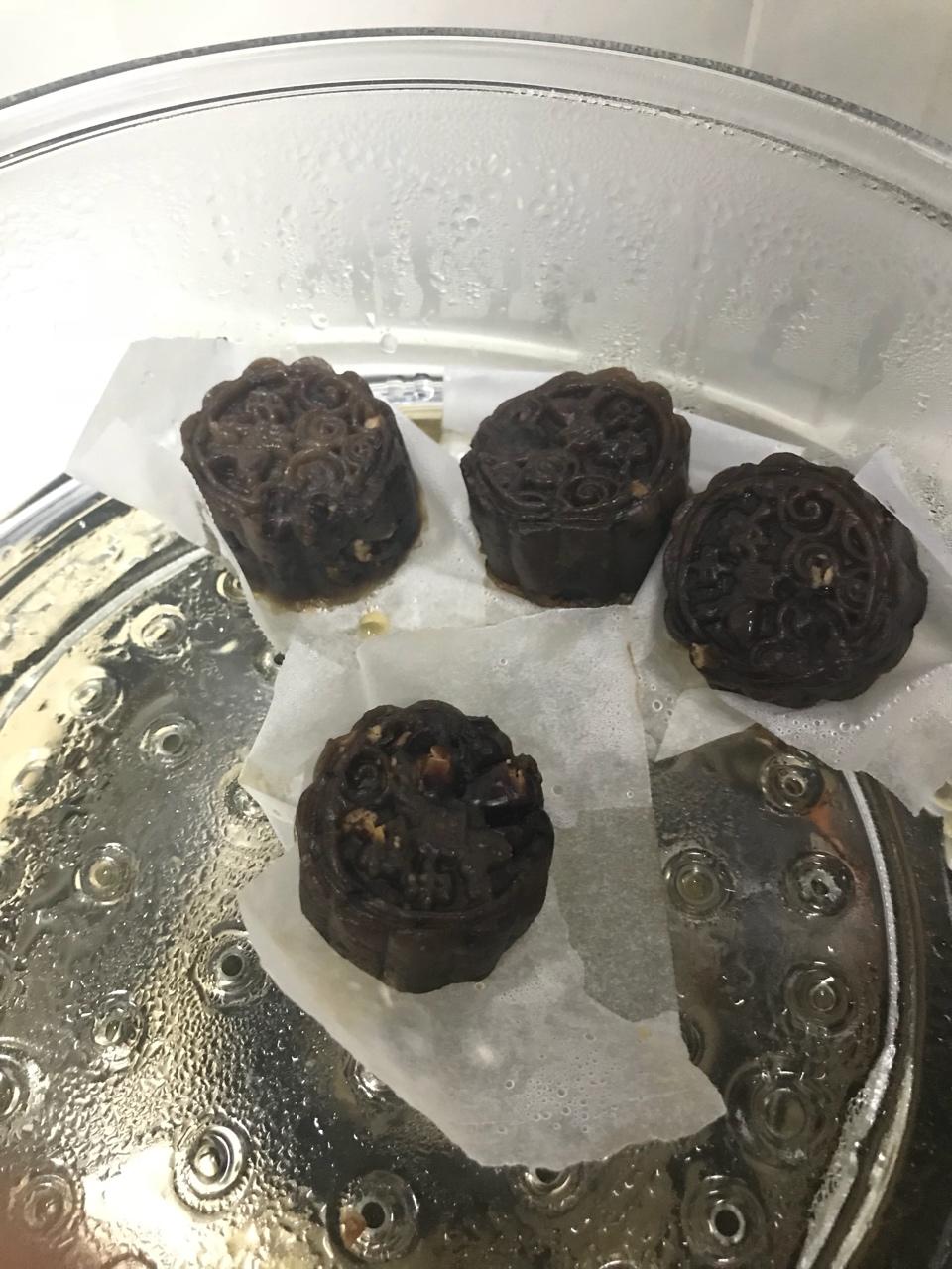 红糖蜜豆糕
