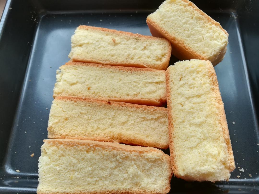 沐浴阳光393做的橙香大米蛋糕