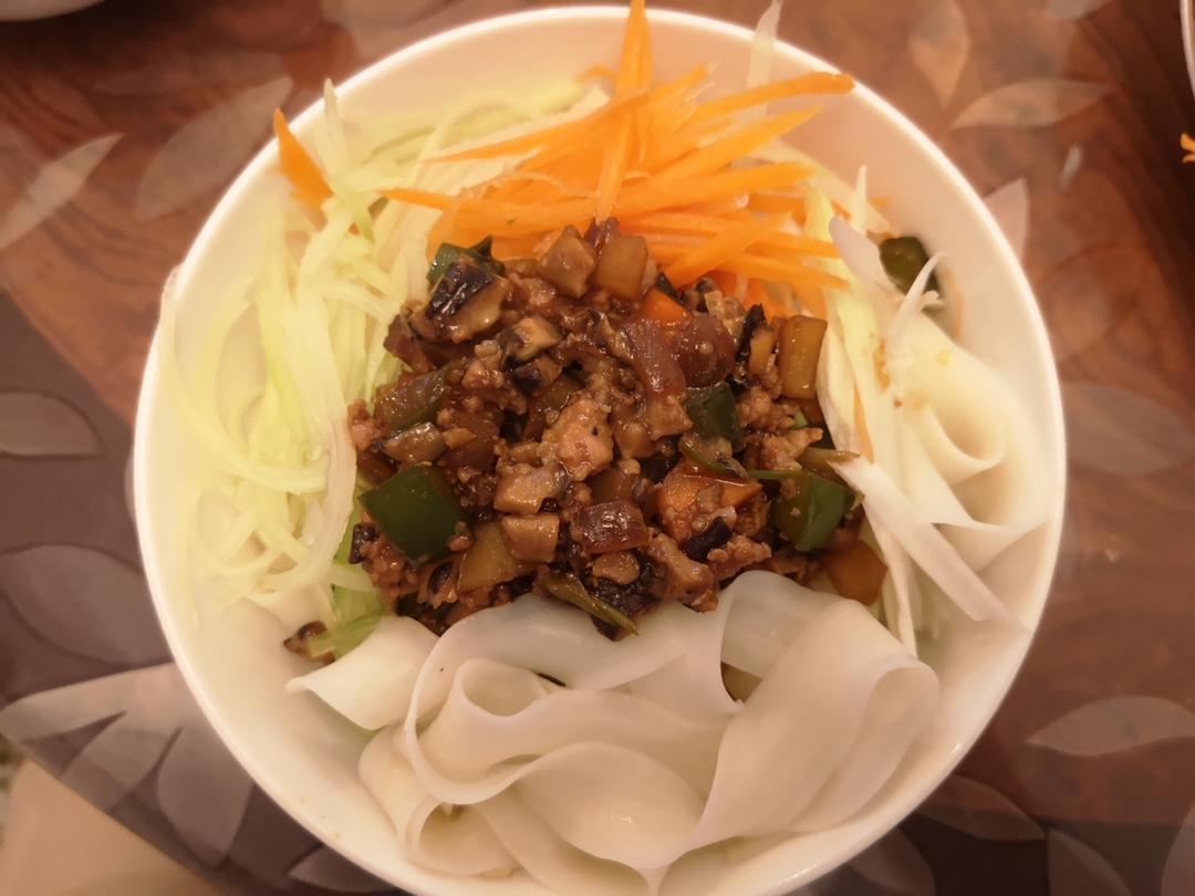 自制杂酱面