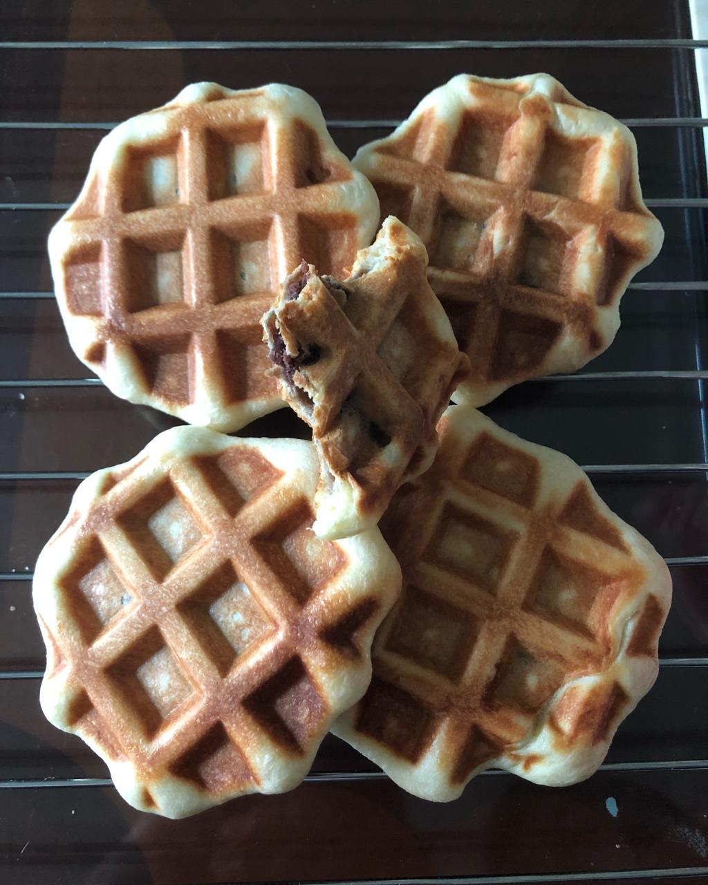 快手美味华夫饼（非泡打粉版本）