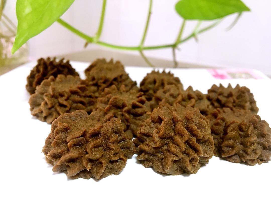 (珍妮曲奇+网红曲奇)咖啡小花配方/烘焙视频饼干篇2