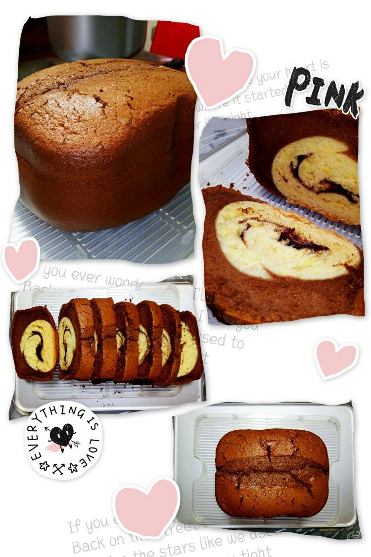 柔软的黑钻吐司🍞可可蛋糕夹牛奶吐司 一箭双雕的美味