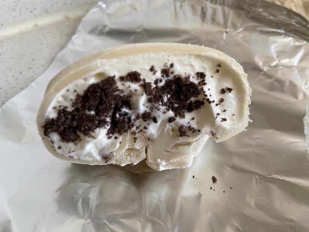 腹黑白胖子——奥利奥雪媚娘