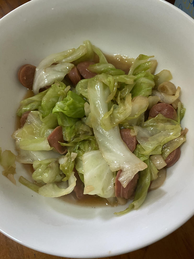 清炒包菜