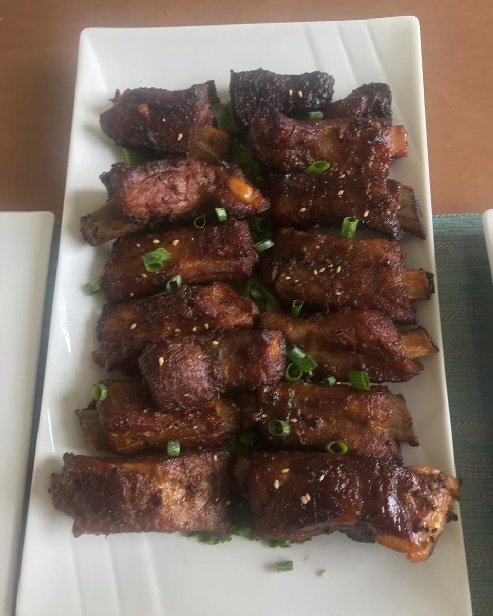 烤排骨 Roast Pork Ribs -yanyanfoodtube