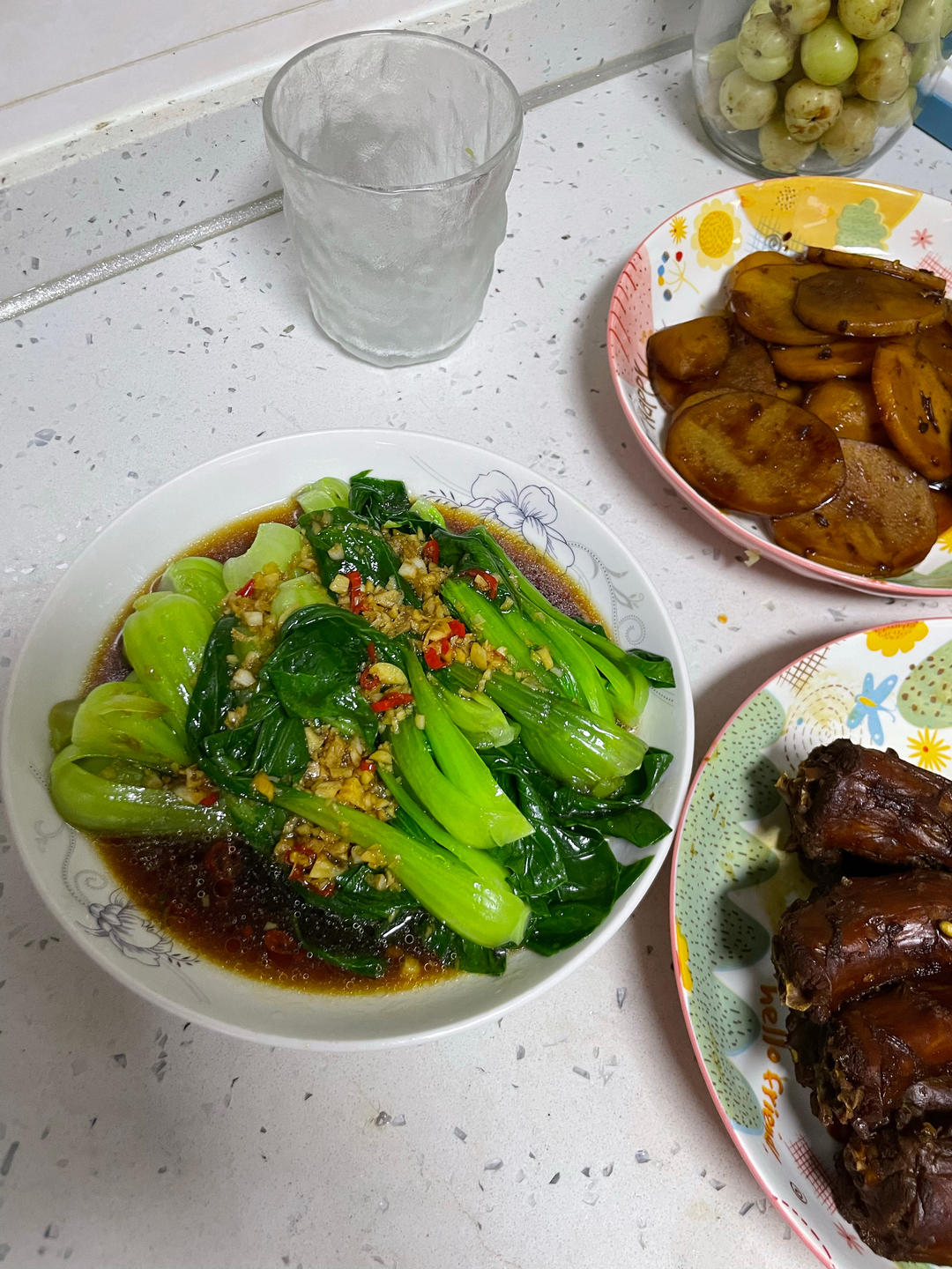 白灼油菜—年夜饭最受欢迎的素菜