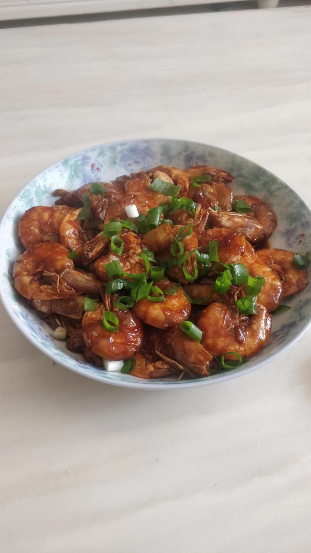 家庭版油焖大虾