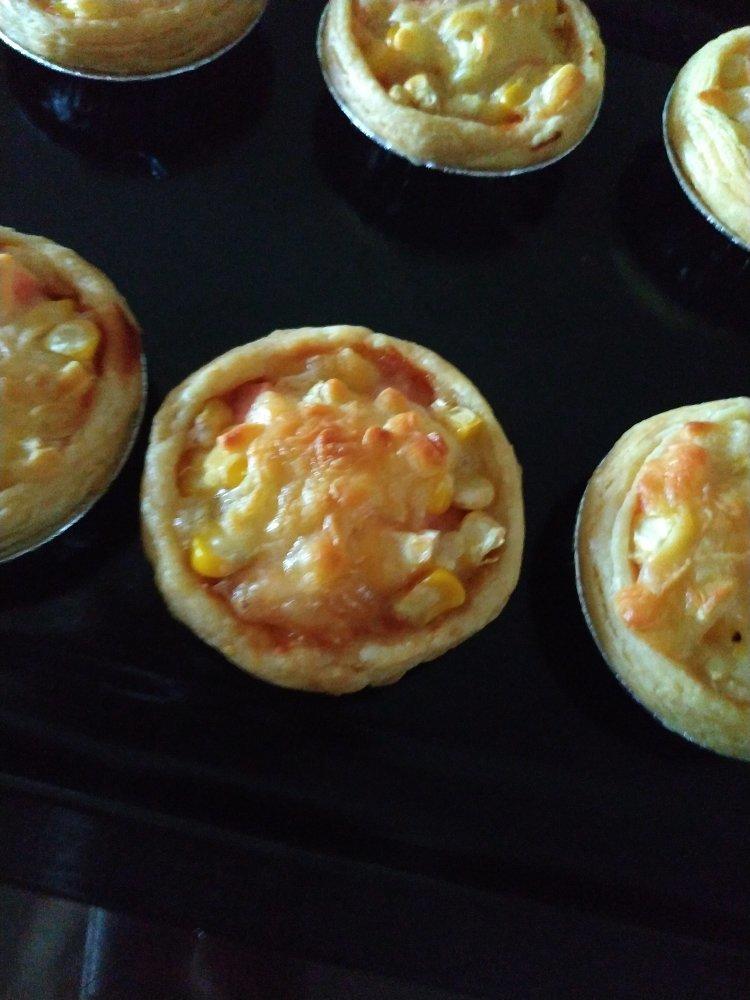 蛋挞皮神仙做法🍕mini版～🌟蛋挞披萨🌟