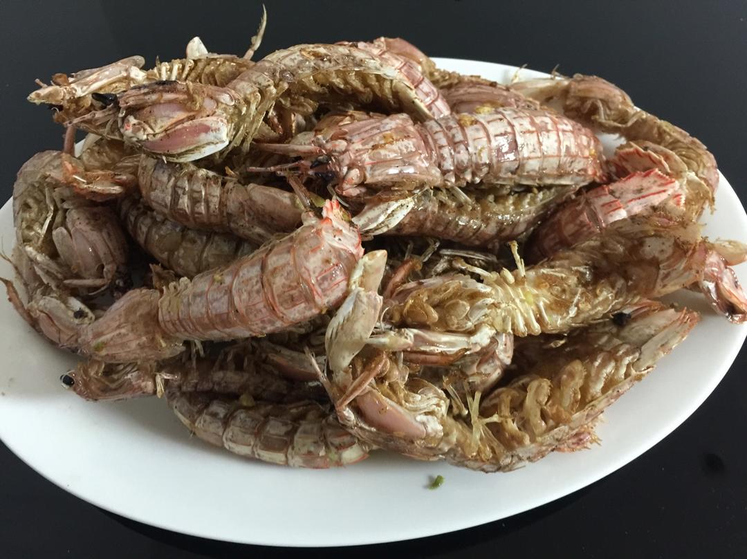 椒盐皮皮虾（最简版）