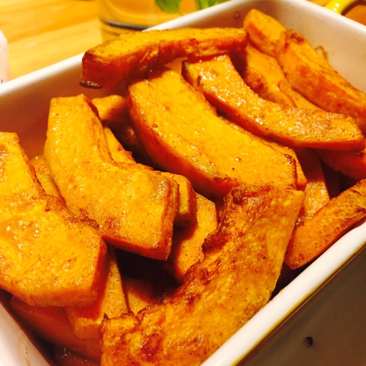 justeva做的肉桂烤南瓜